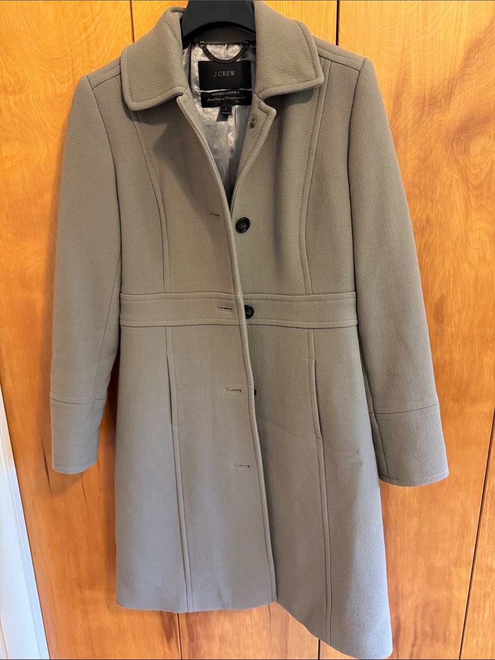J. Crew Women's Wool Coat in Gray